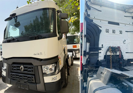 Used Renault T460 4x2 Port Terminal Tractor