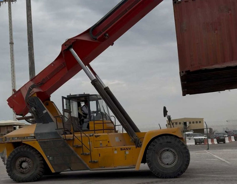 Used Sany Reach Stacker 2008