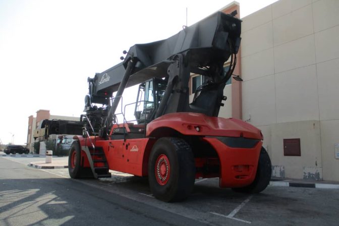 Used Linde C4531TL Reach Stacker