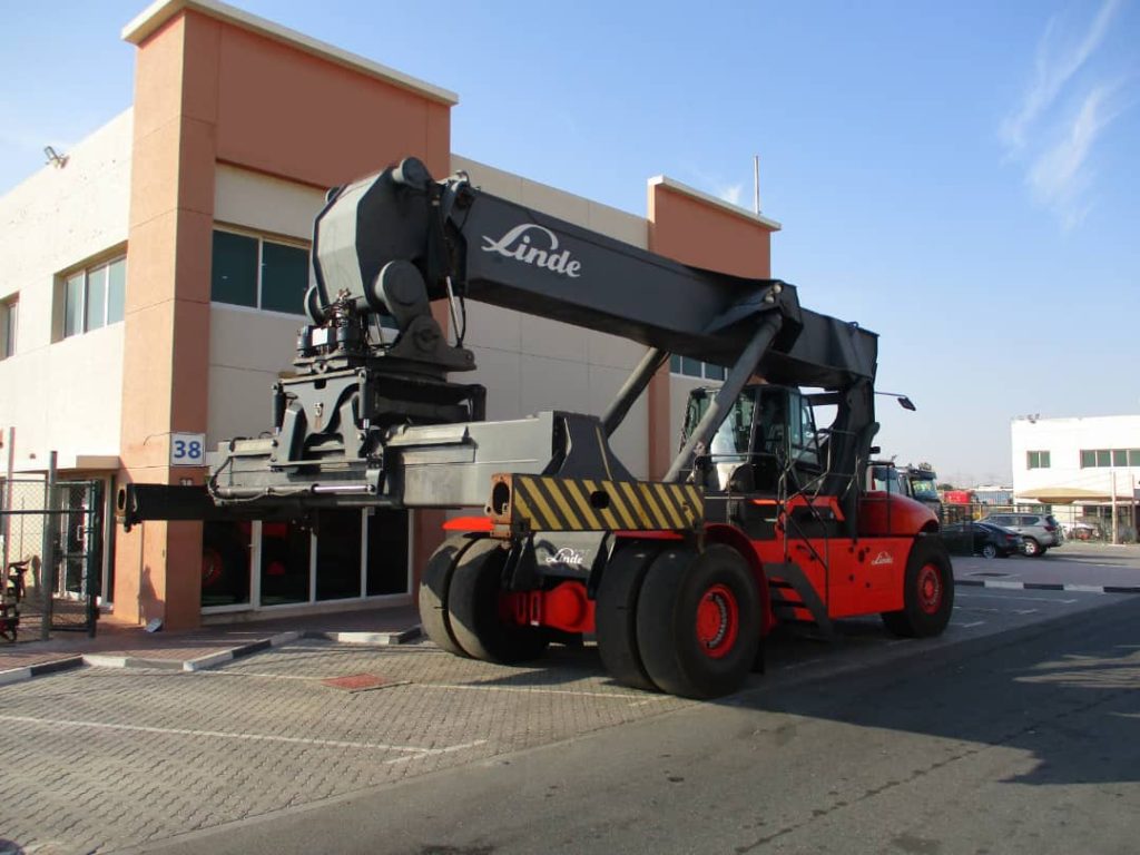 Used Linde C4531TL Reach Stacker