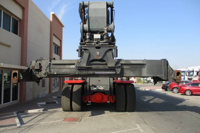 Used Linde C4531TL Reach Stacker