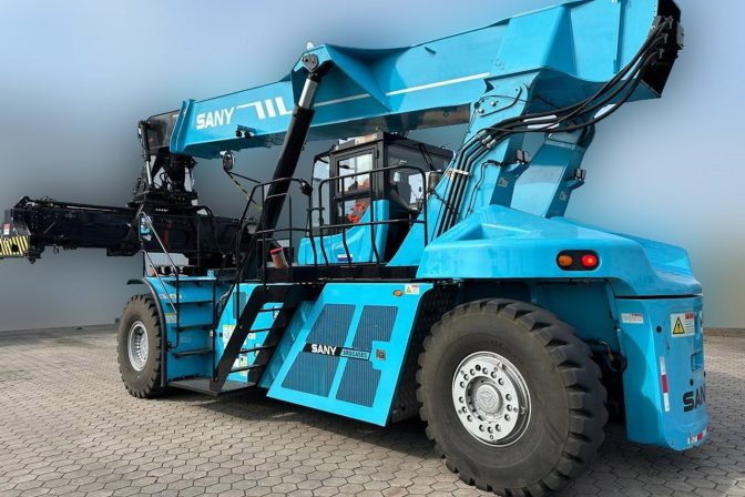 New Sany Electric Reach Stacker