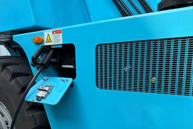 New Sany Electric Reach Stacker