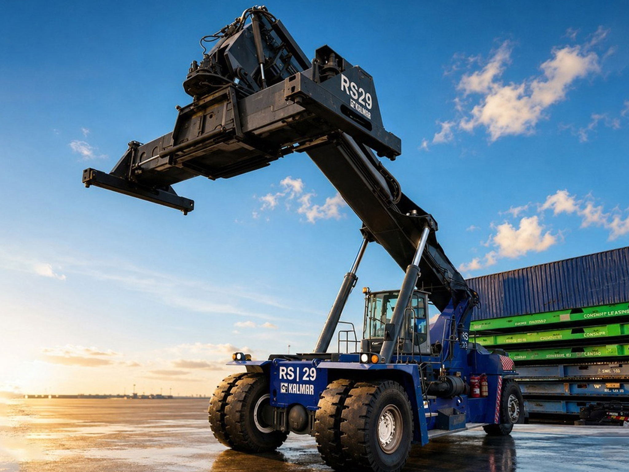 Kalmar  DRG450‑65C5X Used Kalmar  Reach Stacker 2014